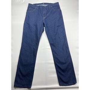 NWT Wrangler 47MWZ Men's Regular Fit Straight Leg Blue Denim Jeans - Size 38x34